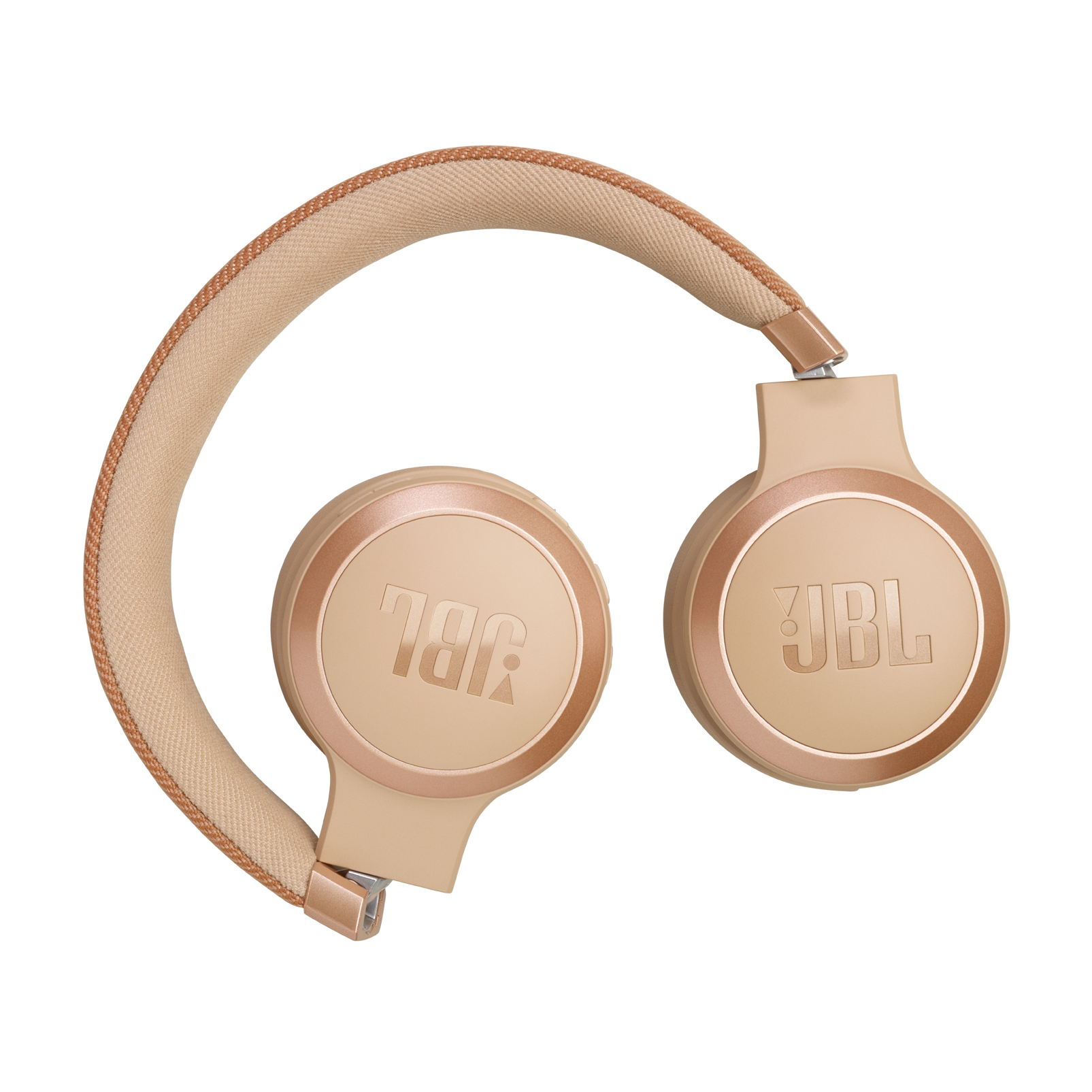 JBL Live 670NC - Sandstone - Wireless On-Ear Headphones with True Adaptive Noise Cancelling - Detailshot 4